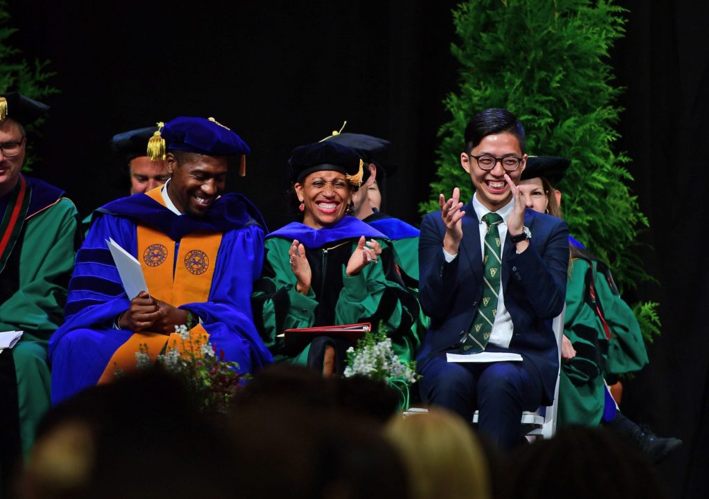 WashU Convocation on Thursday, Aug. 26, 2016. James Byard/WUSTL Photos