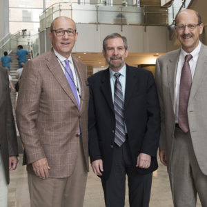 medical school leaders meet with the acting director of the NCI