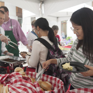 student cookout