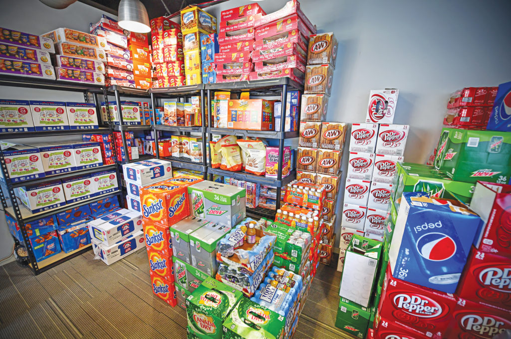 Answers’ headquarters, located in The Loop, has a feel of a ­startup, one with plenty of snacks on hand. (James Byard/WUSTL Photos)