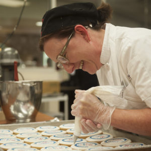 presidential debate cookie decorating