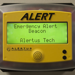 Alertus beacon photo