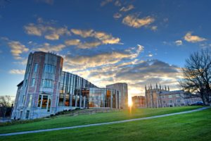 Thomas and Jennifer Hillman Hall. (James Byard/WUSTL Photos)