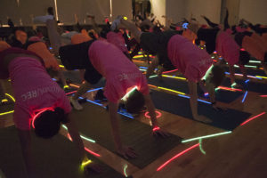 glow in the dark yoga