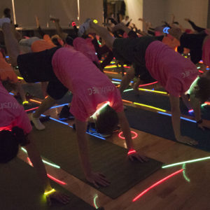 glow in the dark yoga