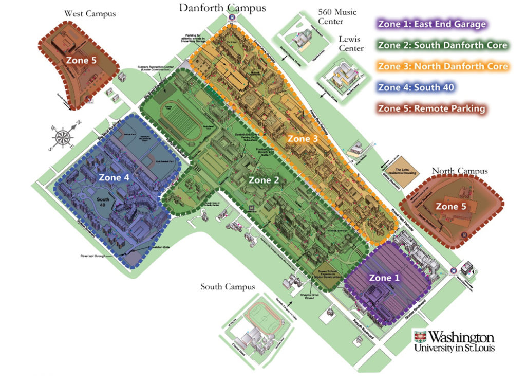 A new parking and transportation management strategy, featuring zones on campus zones, will take effect following Commencement in May 2017.