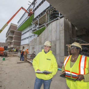 Bryan Hall construction