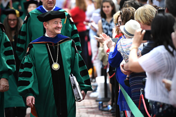 Chancellor Mark S. Wrighton’s message to the Class of 2017