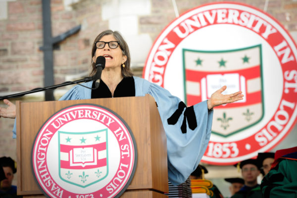 Anna Quindlen’s 2017 Commencement address at Washington University in St. Louis