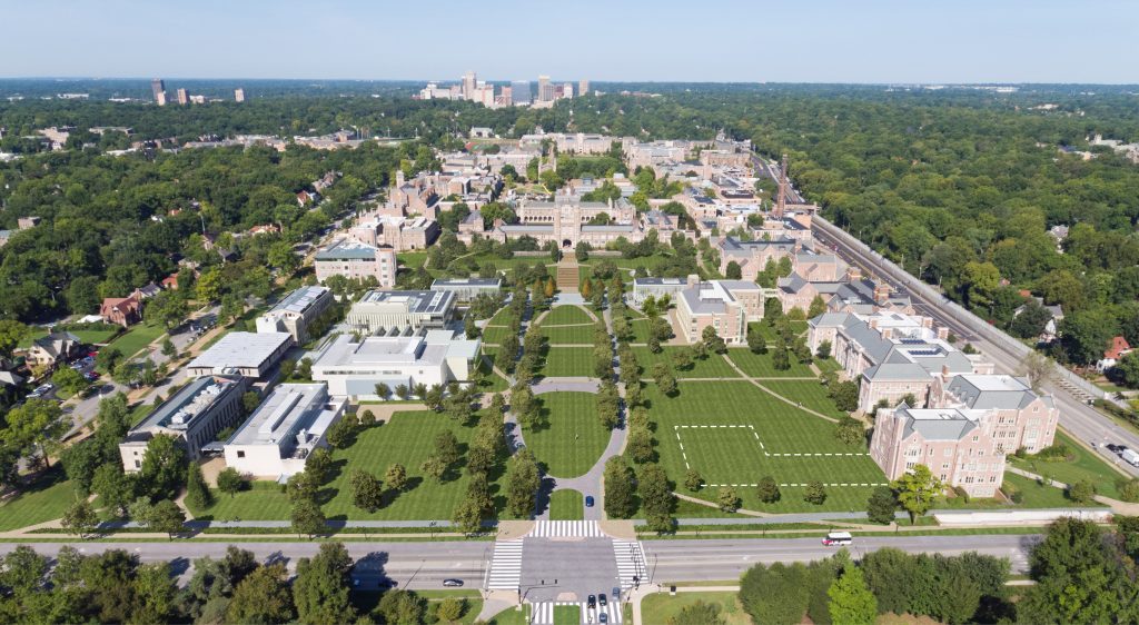 Future east end development, including Tisch Park, front center.