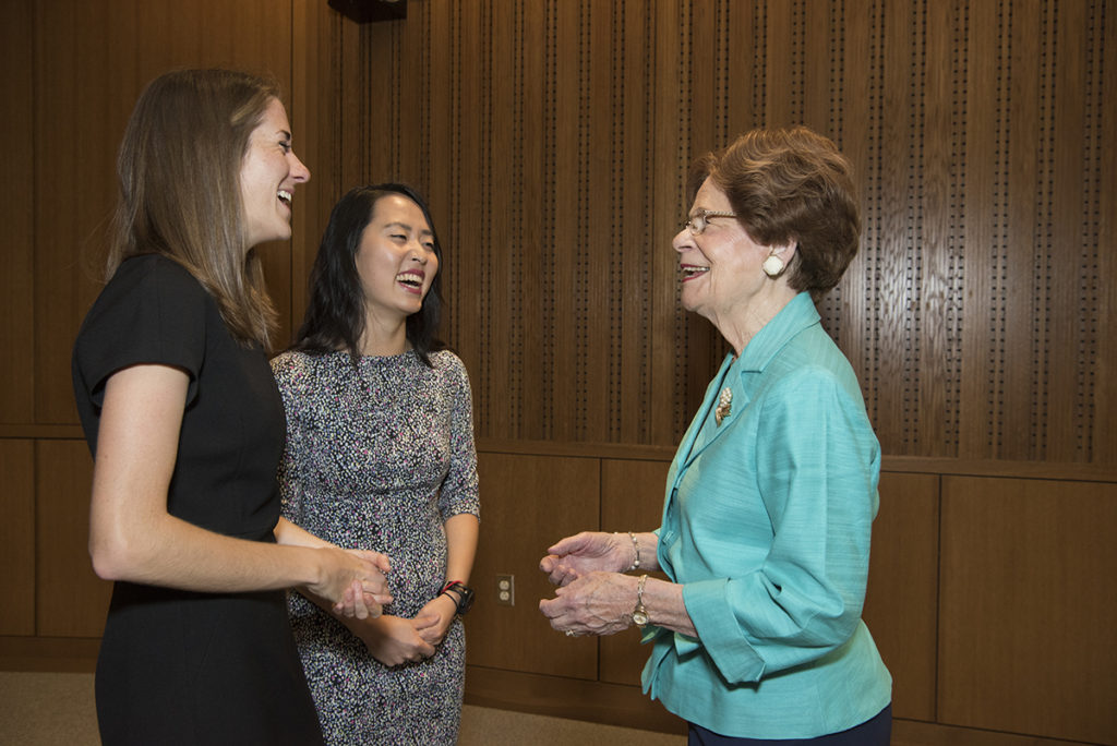 Women's Society Switzer Award winners