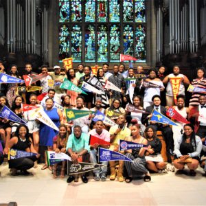 KIPP students in Graham Chapel