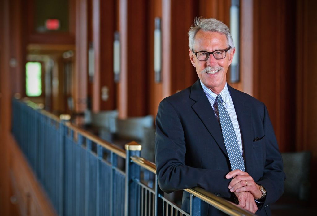 Mark Rollins in the Danforth University Center at Washington University