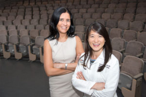 Loeb fellows Sabrina Nunez (left) and Patricia Kao