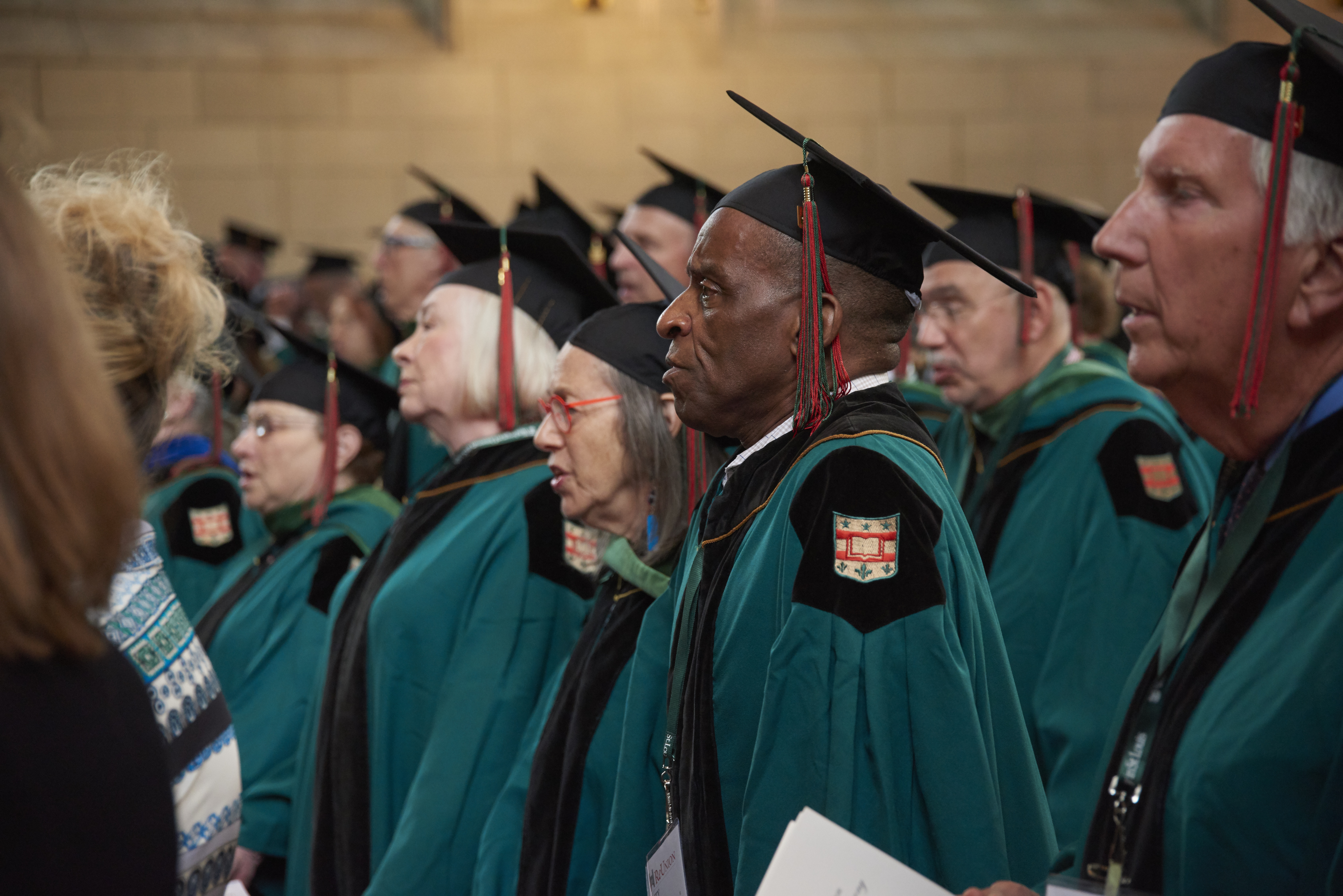 Washington University's 50th Medallion celebration, May 18, 2017. (Dan Donovan/WUSTL Photos)