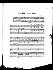 sheet music