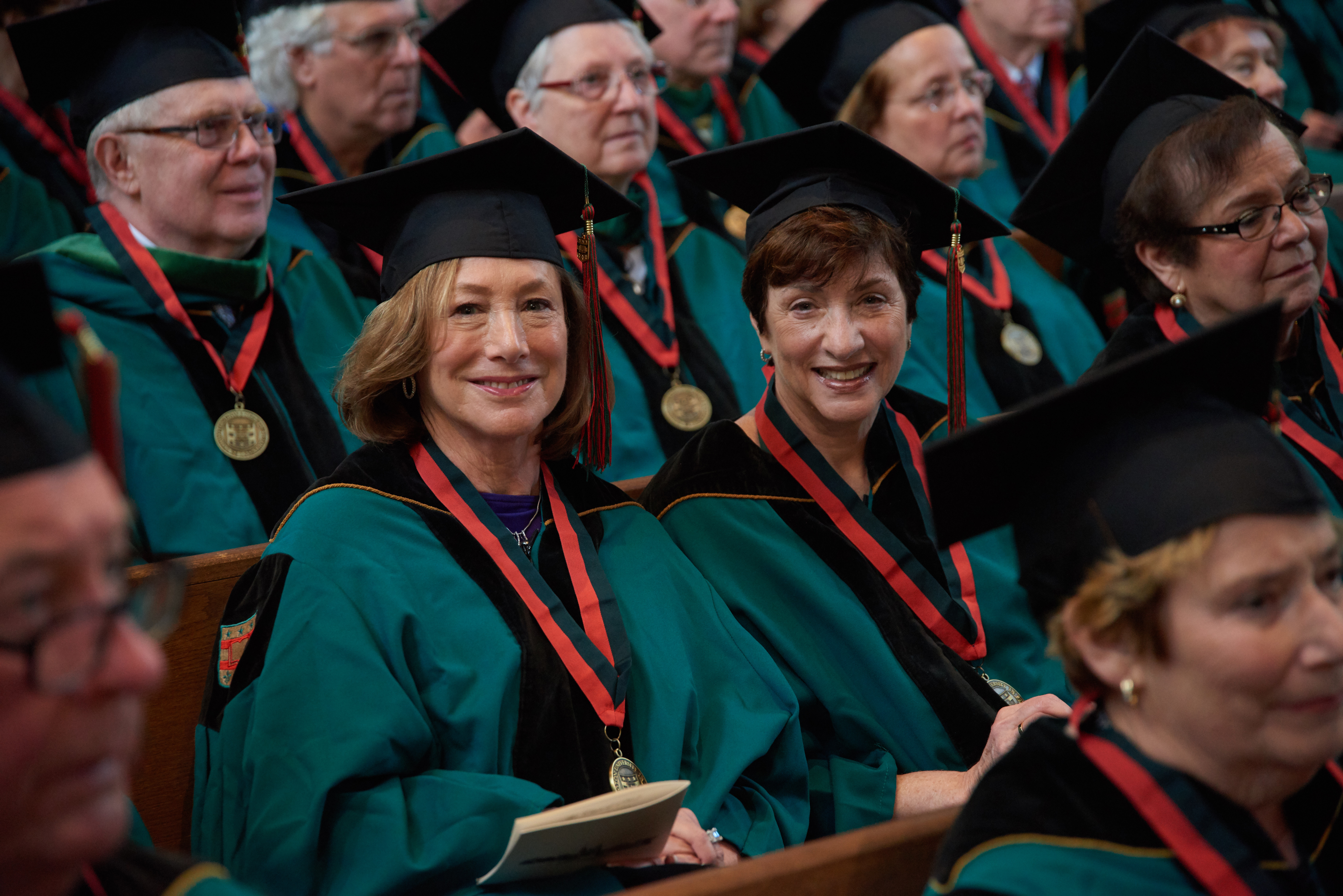 Washington University's 50th Medallion Ceremony, May 18, 2017. (Dan Donovan/WUSTL Photos)