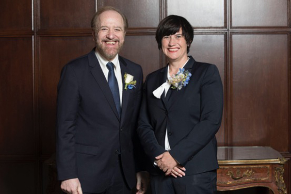 Cameron installed as Michael B. Kaufman Professor of Practice