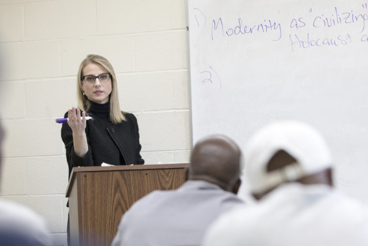 teacher in a prison