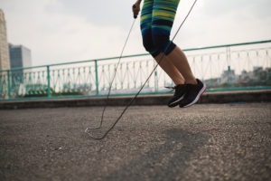 jumping rope