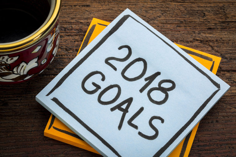 2018 goals