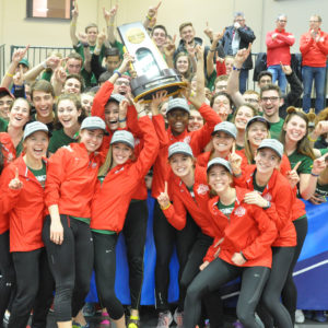 Womens indoor track win 2017 championshi