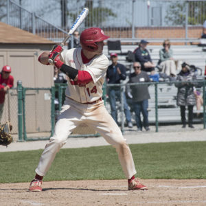 baseball player at bat