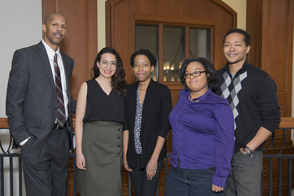 Five PhD students inducted as Bouchet fellows