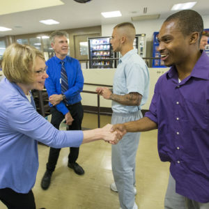 Prison Education Project ceremony