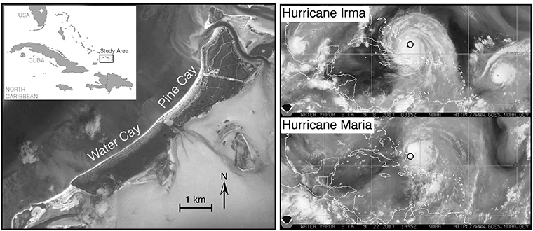 Hurricane map