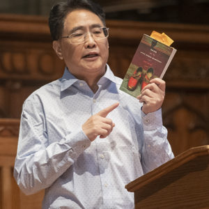 Qiu Xiaolong speaks