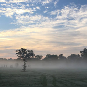 Cross Country team practice