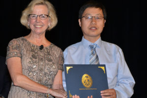 Lei Liu honored