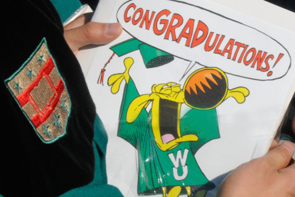 Commencement — A Shining Moment