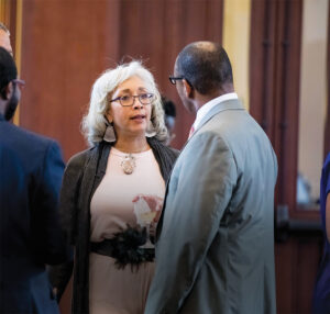 Black Alumni Council Members at the Knight Center