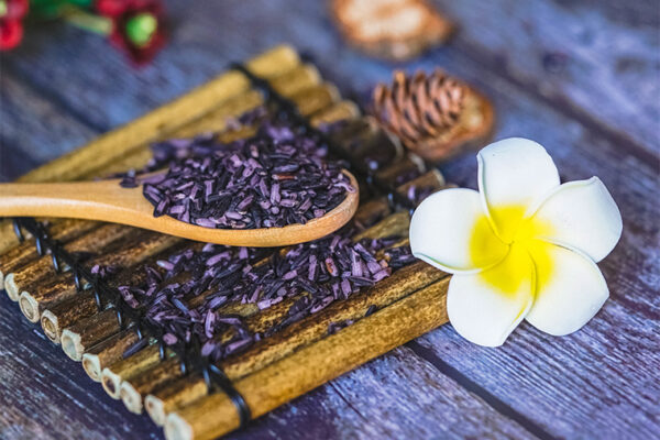 Traditional farming preserves diversity of Thai purple rice