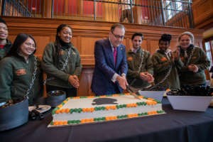 Lock and Chain celebrates Washington's birthday