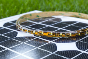 Solar cells and LEDs