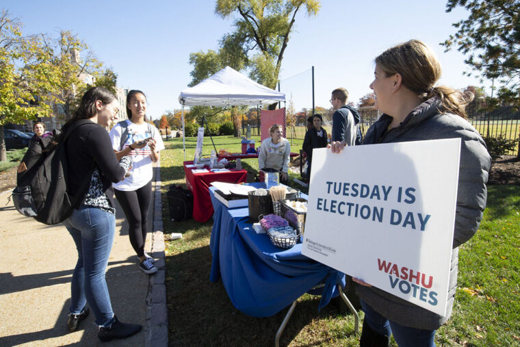 WashU Votes effort