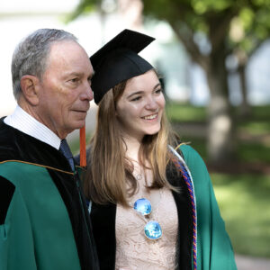 Commencement speaker Michael Bloomberg