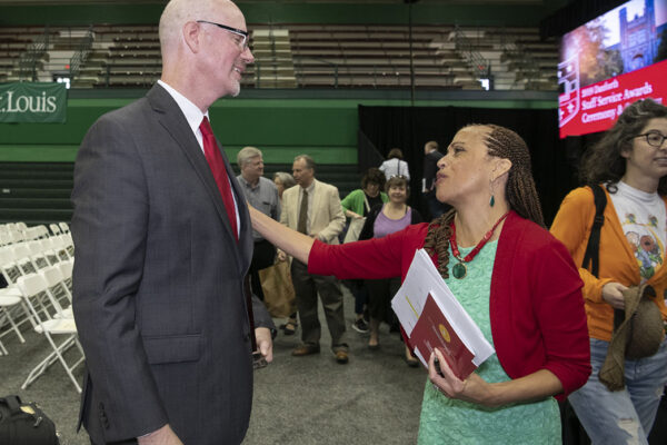 Brounk receives Gloria W. White Distinguished Service Award