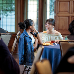 International Summer Study students mingle