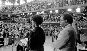 Alex Haley visits WashU
