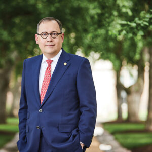 Andrew Martin, a quantitative political scientist, became the university’s 15th chancellor June 1, 2019. His official inauguration is scheduled for Oct. 3, 2019. (Photo: Jay Fram)