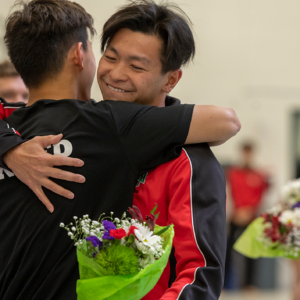 swim and dive senior day