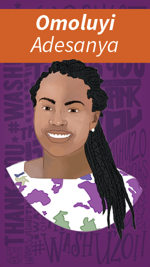 Illustration of Omoluyi Adesanya