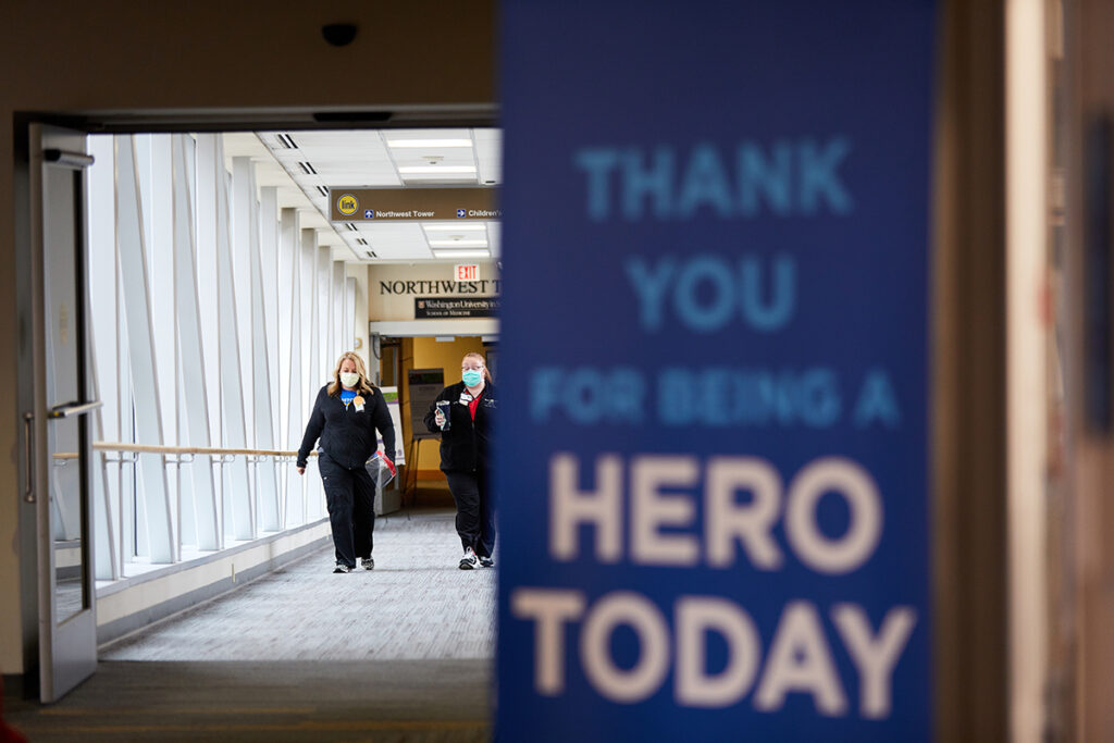 thank you signs at med campus