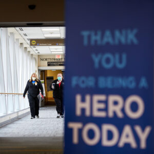 thank you signs at med campus