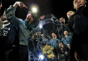 Mirror Casket in Ferguson in 2014