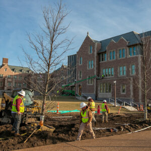 McKelvey Hall construction